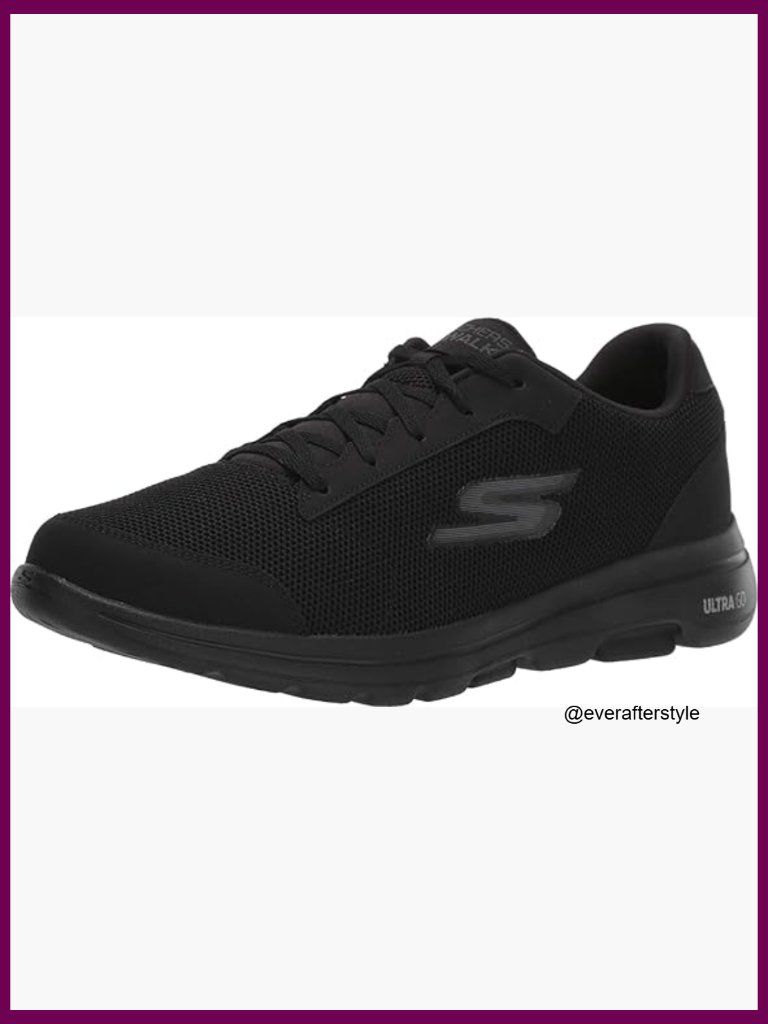 Athletic Walking Sneakers With Ultra Go Cushioning And Breathable Mesh
